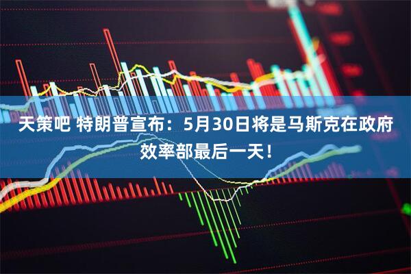 天策吧 特朗普宣布：5月30日将是马斯克在政府效率部最后一天！
